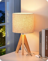 EDISHINE Nursery Night Light Lamp – Stable Tripod Base Lamp for Toddler Bedroom and Crib Side