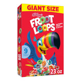 Kellogg's Froot Loops Cereal – Better-For-You Breakfast with 15g Whole Grain and Vitamin C, 23 oz