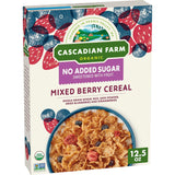 Cascadian Farm Organic Mixed Berry Cereal – No Added Sugar Superfood Bowl for Holistic Wellness Routines