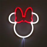 Idea Nuova Figural LED Wall Light for Children – Cool-Safe Battery Night Light Featuring Hello Kitty, Harry Potter, and Disney Favorites