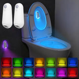 Toilet Night Light Motion Sensor – Clever Housewarming Gift for New Homeowners, Rechargeable Bathroom Gadget