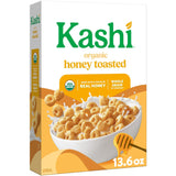 Kashi Non-GMO Honey Cereal – Sweet Heart-Shaped Breakfast the Whole Family Will Love, 13.6oz Box