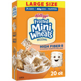 Kellogg’s Frosted Mini-Wheats Cereal – Seven Vitamins and Minerals Breakfast for Nourishing Daily Wellness Rituals