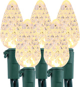 Brizled Multicolor C5 Light Strand – Festive Indoor Mood Lighting for Apartment, Den, and Holiday Mantel