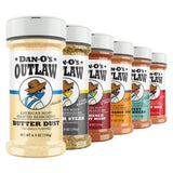 Dan-O's Outlaw Grilling Spice Collection – Weather-Ready Blends for Smoker Pits, Outdoor Kitchens, and Tailgates