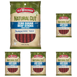 Old Wisconsin Hardwood Smoked Sausage Sticks – Lightweight Camping and Day Hike Protein, Gluten Free and Keto Friendly