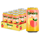 Bloom Pop Prebiotic Soda – Thoughtful Stocking Stuffer and Hostess Gift for Wellness Lovers, 12oz Cans