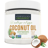 Viva Naturals Organic Coconut Oil – Bedtime Wind-Down Essential for Deep Conditioning & Relaxing Body Oil