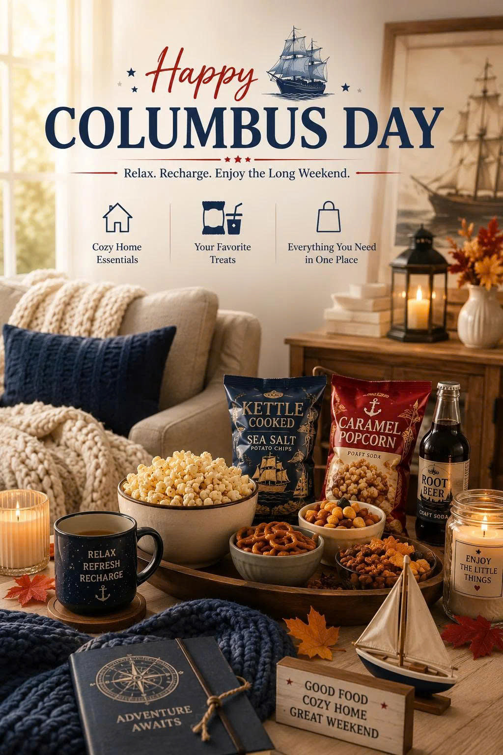 Celebrate Discovery and Long Weekend Comfort: Columbus Day with Hauvexa