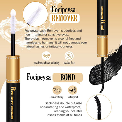 10ml professional lash bond and remover included