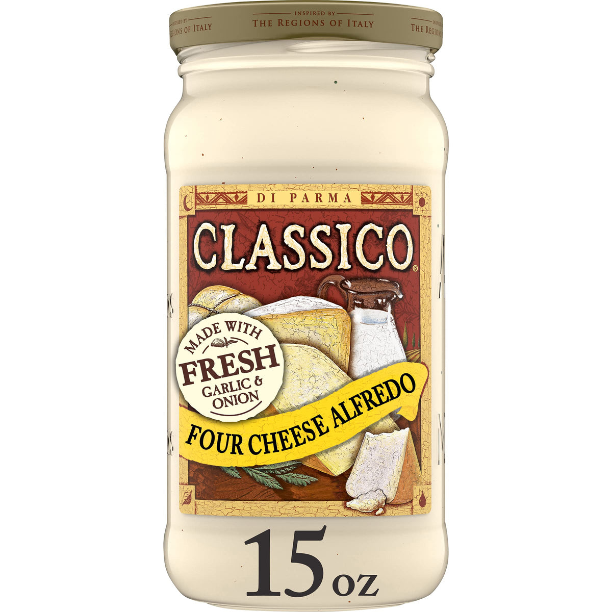 15 oz resealable glass jar with screw-top lid