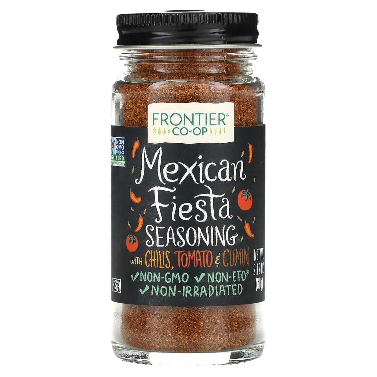 2.12-ounce glass jar with compact 4.1 x 1.8 x 1.8-inch footprint for easy pantry storage