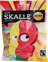Bubs Godis Sur Skalle Sour Skull Gummy Candy 2-Pack – Unique Stocking Stuffer & Christmas Gift for Candy Lovers