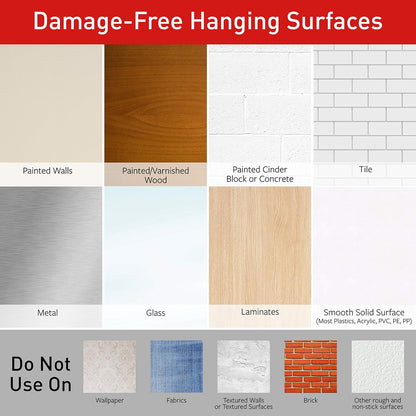 3M Command Adhesive Wall Hook – Family-Friendly Dorm and Playroom Organizer, No Sharp Tools