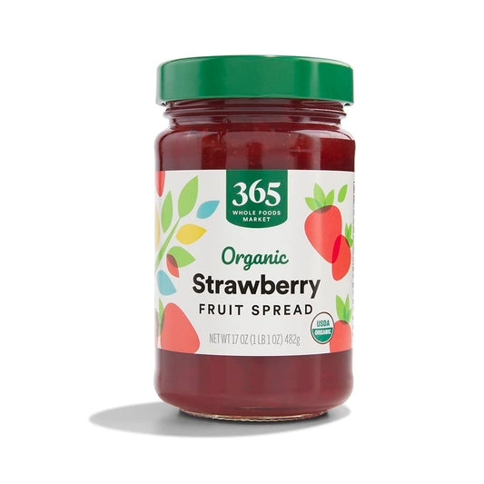 365_by_Whole_Foods_Market,_Organic_Strawberry_Fruit_Spread,_17_Ounce,_Red