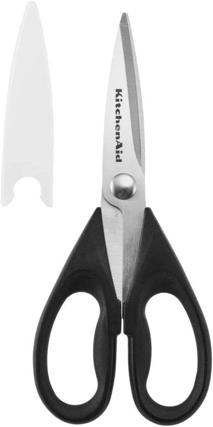 KitchenAid_All_Purpose_Kitchen_Shears_with_Protective_Sheath_Durable_Stainless_Steel_Scissors,_Dishwasher_Safe,_Soft_Grip_Comfort_Handle,_8.72_Inch,_Black