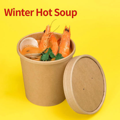 bloomoon_60_Pack_16_oz_Paper_Soup_Cups_with_Lids_Ice_Cream_Pint_Containers