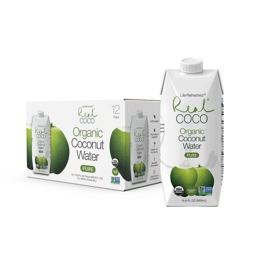 Real_Coco_Organic_Pure_Coconut_Water_500mL,_100%_USDA_Organic_Coconut_Water,_Packed_with_Electrolytes,_Dairy/Soy_Free,_Vegan,_Plant_Based_(12-pack,_500mL)