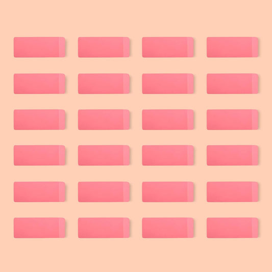 Amazon_Basics_Rectangular_Erasers_for_School_and_Office,_Pink,_Art_Eraser_for_Drawing,_Stationery_Supplies,_24_Count