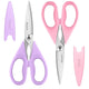 Pastel Pink, Soft Purple - 8.7-inch 2-Pack