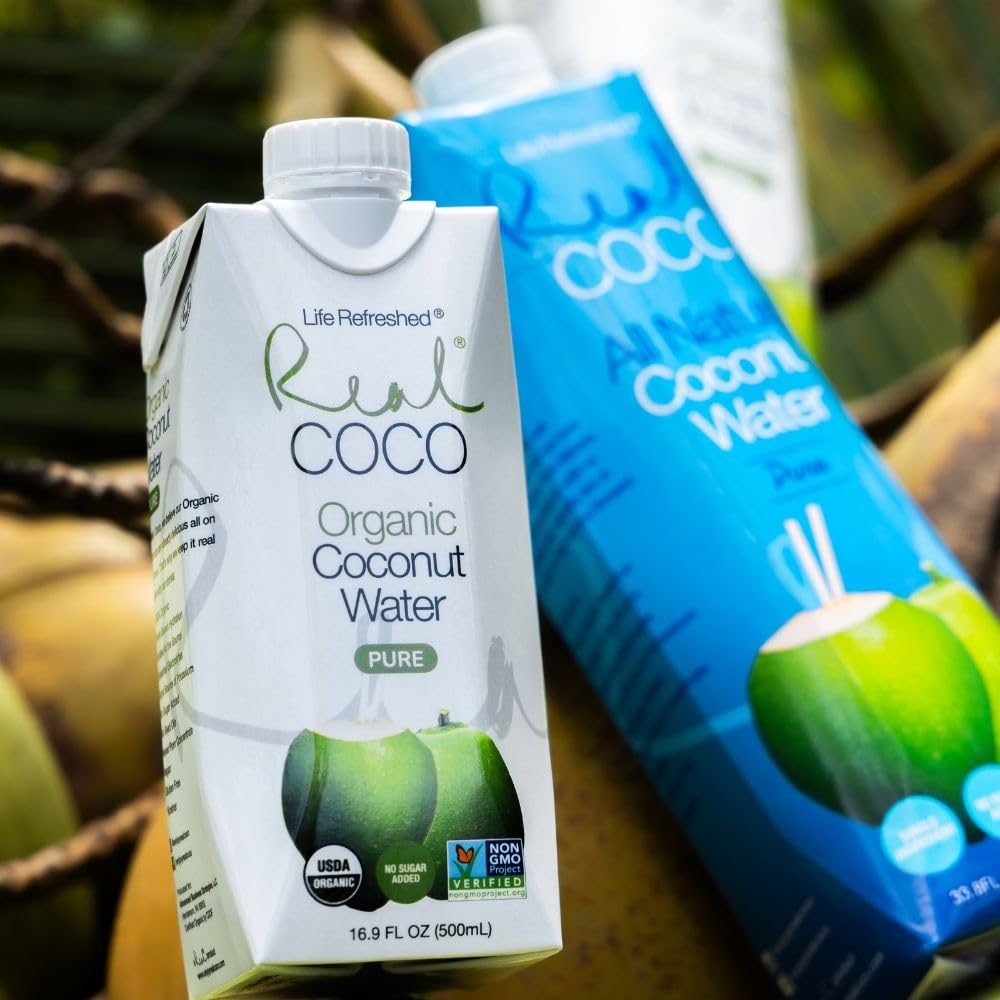 Real_Coco_Organic_Pure_Coconut_Water_500mL,_100%_USDA_Organic_Coconut_Water,_Packed_with_Electrolytes,_Dairy/Soy_Free,_Vegan,_Plant_Based_(12-pack,_500mL)