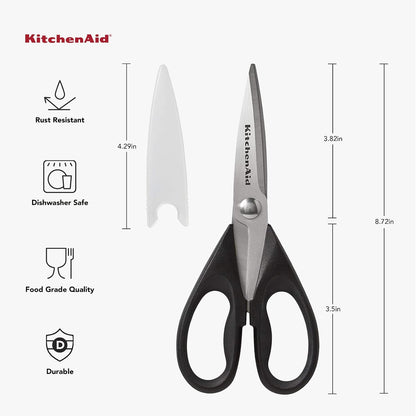 KitchenAid_All_Purpose_Kitchen_Shears_with_Protective_Sheath_Durable_Stainless_Steel_Scissors,_Dishwasher_Safe,_Soft_Grip_Comfort_Handle,_8.72_Inch,_Black