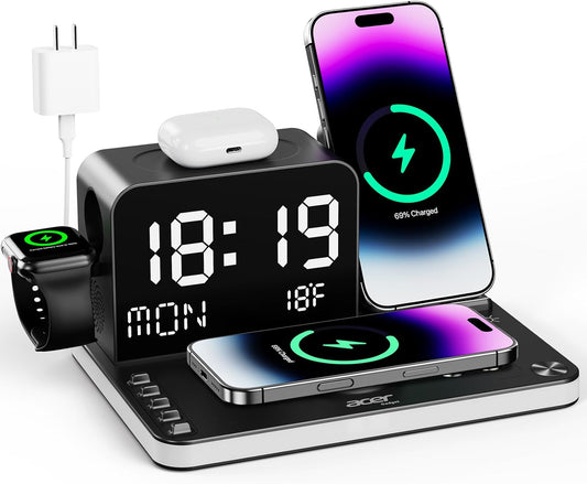 Acer_Gadget_7-in-1_Wireless_Charging_Station_Charger_Stand_for_Multiple_Devices_for_Apple_-_iPhone_17_16_15_14_13_12_Pro_Max_Apple_Watch_Airpods,_Wireless_iPhone_Charger_Station_with_Bluetooth_TimeSyn