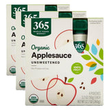 365 by Whole Foods Market, Organic Unsweetened Applesauce Pouches