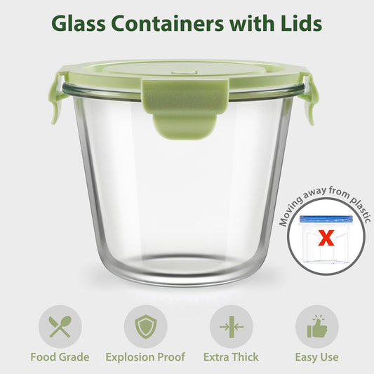 3Cup/23oz_Glass_Meal_Prep_Containers_with_Vented_Lids_Food_Storage,_4_PACK