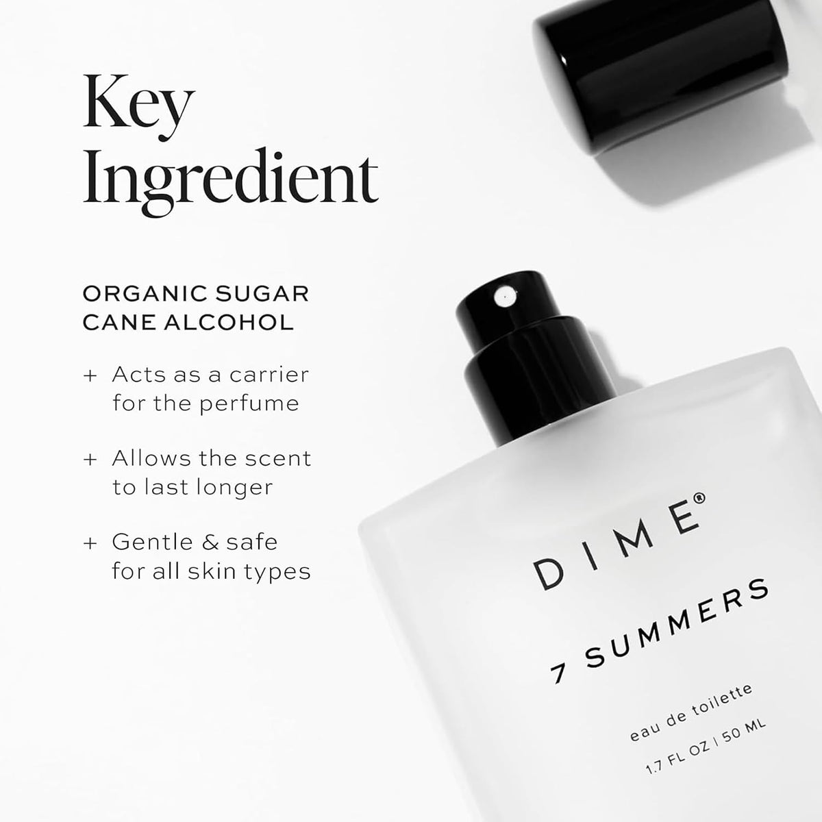 DIME_Beauty_7_Summers_Perfume_for_Women_-_Sweet_Floral_Eau_de_Toilette_with_Bergamot,_Vanilla_Orchid_and_Coconut,_Clean,_Vegan,_Cruelty-Free_Fragrance,_1.7_oz_/_50_ml