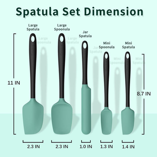 Coukre_Silicone_Spatula_Set_of_5,High_Temperature_Resistant,_Food_Grade_Silicone,_Dishwasher_Safe,_for_Baking,_Cooking_(Aqua_Green)