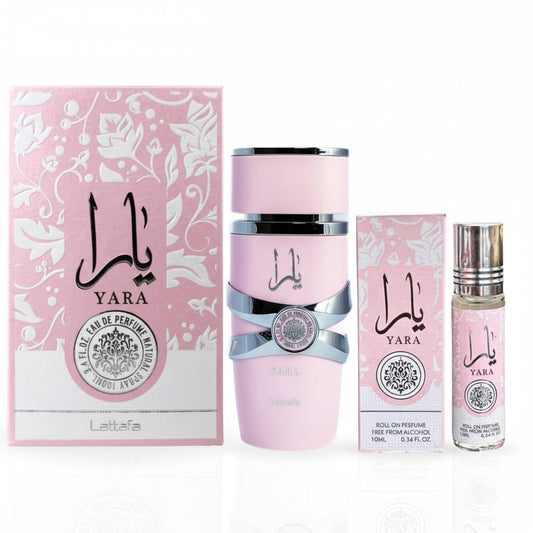 Lattafa_Yara_2-piece_Fragrance_Bundle_for_Women_(3.4_Oz_Eau_de_Parfum_Spray_+_0.34_Oz_Concentrated_Perfume_Oil)