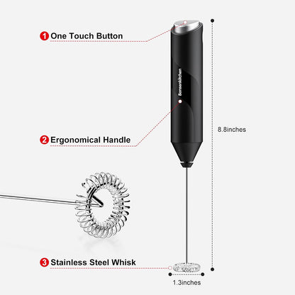 Bonsenkitchen_Milk_Frother_for_Coffee,_Battery_Operated,_Black