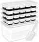 Dark Black - 8.2*4.5*3.6'' - 4 Pack