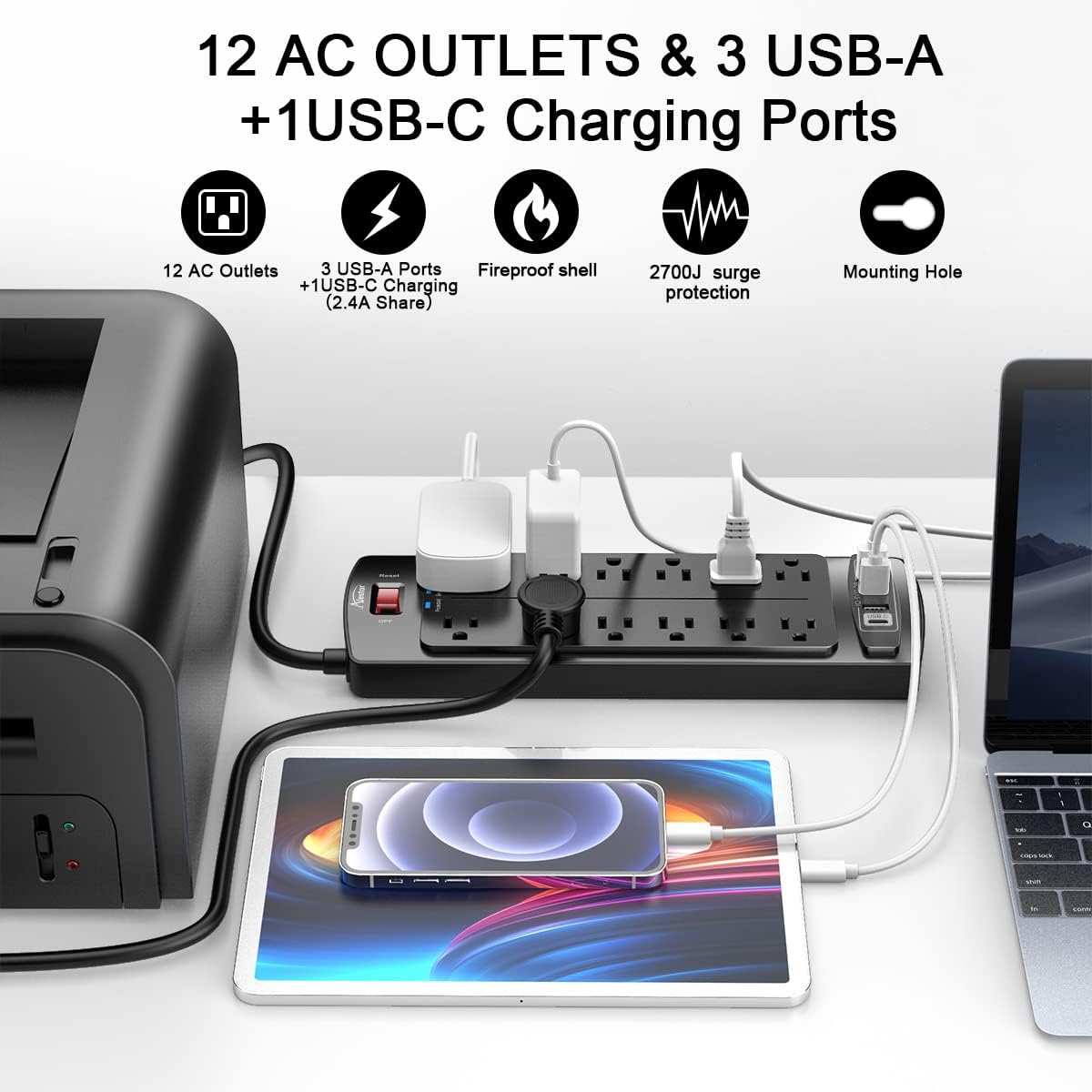 ALESTOR_6_Ft_Surge_Protector_Power_Strip_with_12_Outlets_and_4_USB_Ports