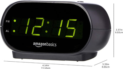 Amazon_Basics_Small_Digital_Oval_Alarm_Clock_with_LED_Display,_Nightlight,_Snooze_Function_&_Battery_Backup,_Black,_4.5_x_3.5_x_2.4_Inches