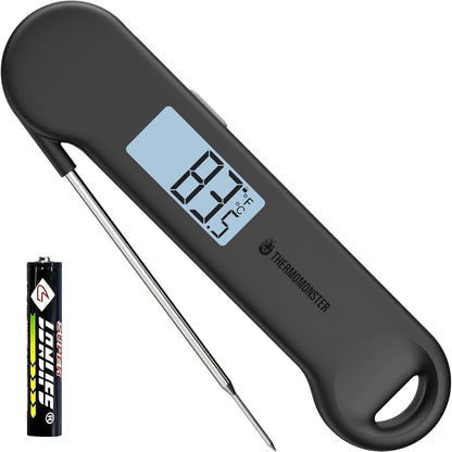 0.5_Sec_Instant_Read_Grill_Meat_Thermometer_Digital_Food_Cooking_BBQ,_Black