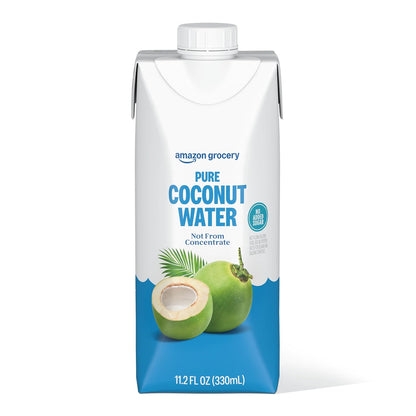 Amazon_Grocery,_Pure_Coconut_Water,_No_Added_Sugar,_11.2_Fl_Oz,_24_Ct