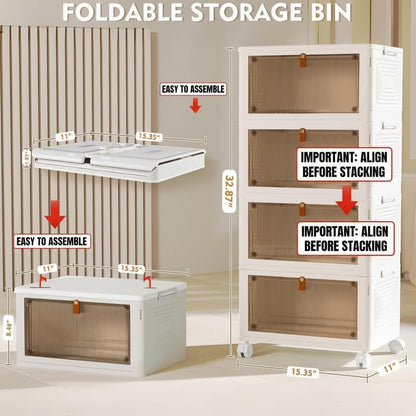 YFXCVSL_4_Tier_Plastic_Storage_Bins_with_Lid_23QT,_Stackable_Storage_Bins