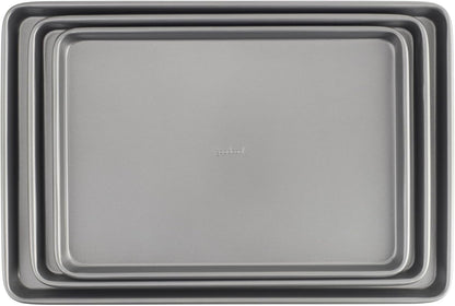GoodCook_Everyday_Nonstick_Baking_Sheet_Set,_3_Pack_Includes_Small_(13×9)_Medium_(15×1)_and_Large_(17×11)_Pans_Carbon_Steel_Construction_Cookie_Sheets_Bakeware_Set,_Gray