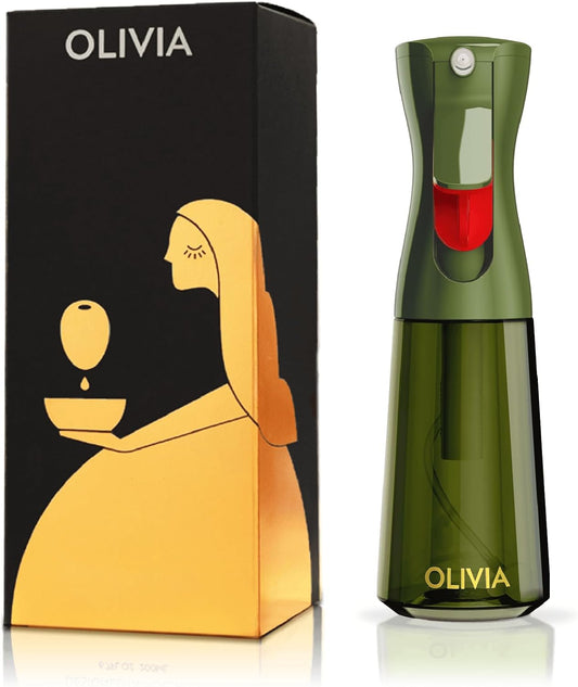FLAIROSOL_OLIVIA_SIGNATURE_Oil_Sprayer_for_Cooking,_200ml_Glass,_Green/Gold