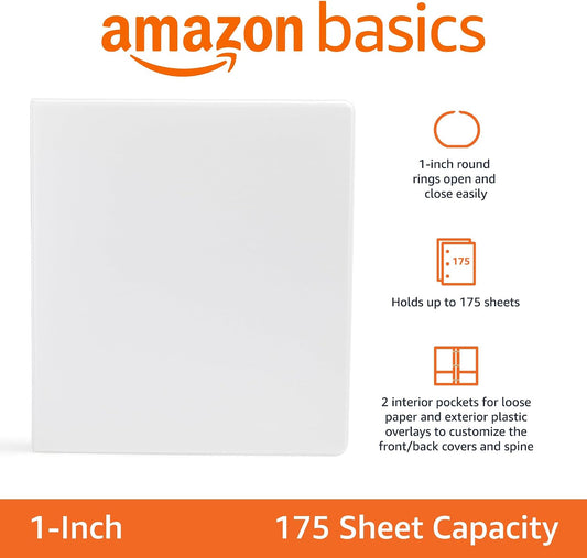 Amazon_Basics_3-Ring_Binder_with_Round_Rings_and_Interior_Pockets,_1-Inch,_White,_4-Pack