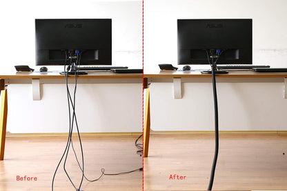 Alex_Tech_10ft_-_1/2_inch_Cord_Protector_Wire_Loom_Tubing_Cable_Sleeve_Split_Sleeving_For_USB_Cable_Power_Cord_Audio_Video_Cable_–_Protect_Cat_From_Chewing_-_Black