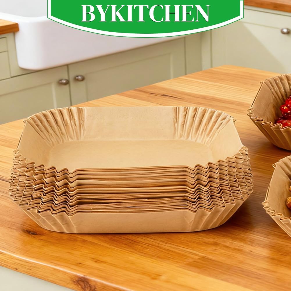 BYKITCHEN_300PCS_Disposable_Air_Fryer_Liners_for_Ninja_Dual/Bella_Airfryer