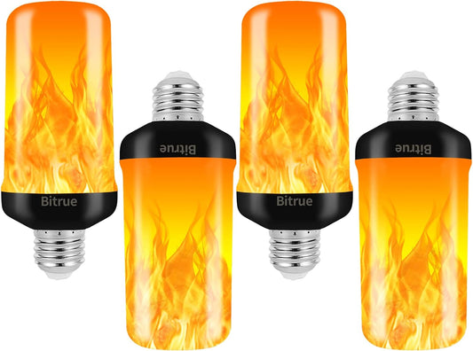 Bitrue_LED_Flame_Effect_Light_Bulb,_4_Modes_Flame_Light_Bulbs,_E26_Base_Fire_Light_Bulb_with_Gravity_Sensor,Flickering_Light_Bulbs_Halloween_Home_Party(4_Pack)