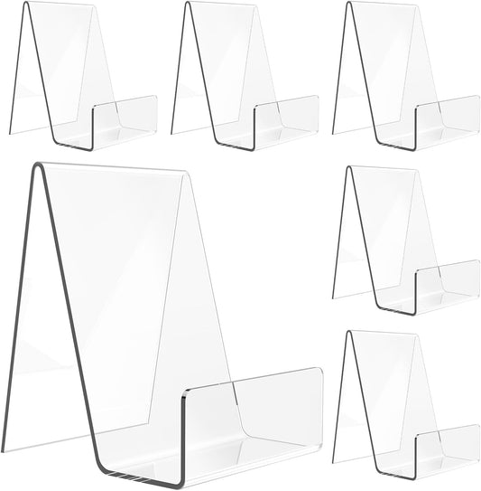 6_Pack_Acrylic_Book_Stand,_Easel_Stand_for_Display,_Book_Display_Holder