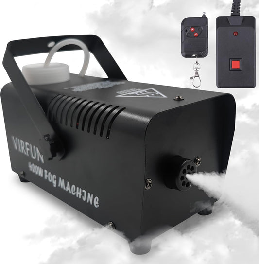 VIRFUN_Fog_Machine,_Smoke_Machine_with_Remote_Control_for_Halloween,_Party