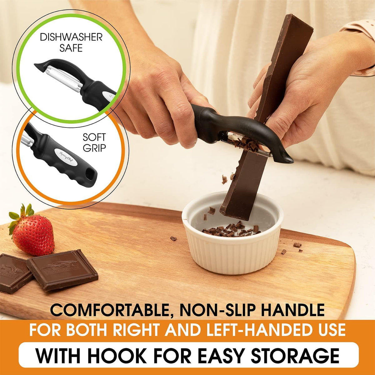 Spring_Chef_Original_Swivel_Vegetable_Peeler_with_Soft_Grip_Handle,_Black