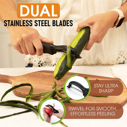 Spring_Chef_Original_Swivel_Vegetable_Peeler_with_Soft_Grip_Handle,_Black