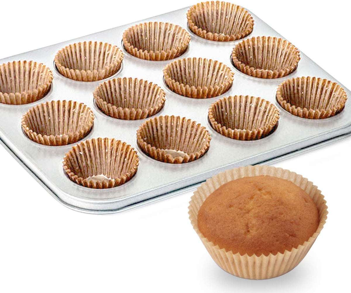 Caperci_Standard_Natural_Cupcake_Liners_500_Count,_No_Smell,_Grease-Proof_Paper_Muffin_Liners,_Food-grade_Baking_Cups_for_Cupcakes,_Muffins,_Nuts
